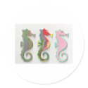 RAINBOW SEAHORSES stickers by stormy99 RAINBOW SEAHORSES stickers