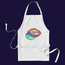 Rainbow Seashell Apron aprons
