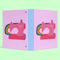 Rainbow Sewing Machine binders