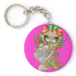 "Rainbow Sherbet Fairy" Keychain