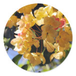 Rainbow Shower Tree Blossoms Sticker