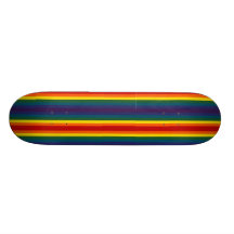 Rainbow skateboard
