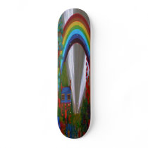 Rainbow Skater - Skateboard by BuddhansSkateboards Rainbow Skater - Skateboard