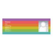 Rainbow - Skinny business cards