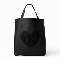 Rainbow Skull Heart bags