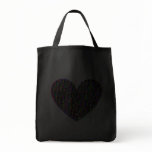 Rainbow Skull Heart Canvas Bags