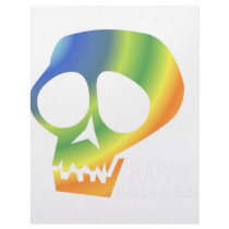 Rainbow Skull! Custom Letterhead