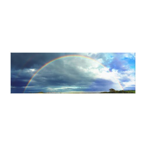 Rainbow Sky Canvas Print