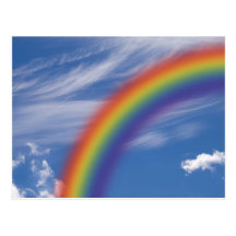Rainbow Sky Post Card