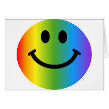 Rainbow Smiley Cards