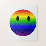 Rainbow Smiley Jigsaw Puzzle