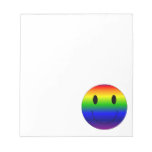Rainbow Smiley Memo Notepads