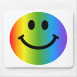 Rainbow Smiley Mousepads
