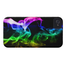 Rainbow Smoke iPhone 4 Covers