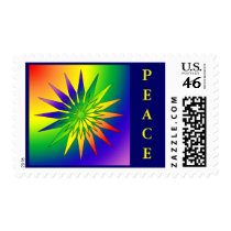 Rainbow Snowflake 41 postage