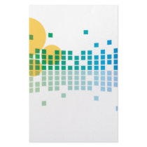 rainbow sound waves II abstract stationery by dooni_notebooks rainbow sound waves II abstract stationery