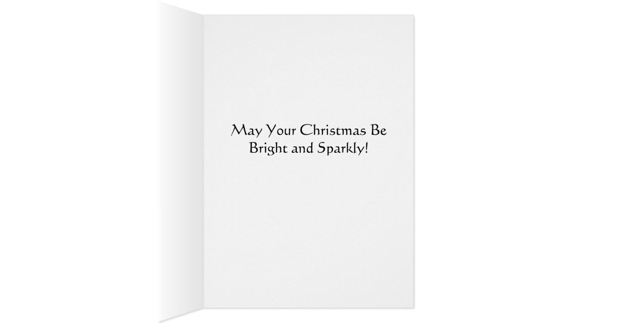 Rainbow Sparkle Lgbt Christmas Card Zazzle