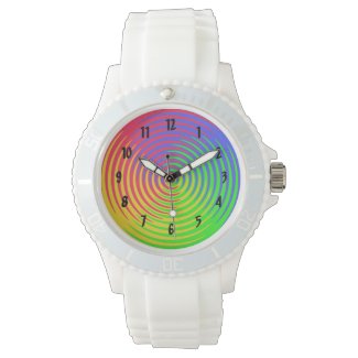 Rainbow Spectrum Spiral Watch