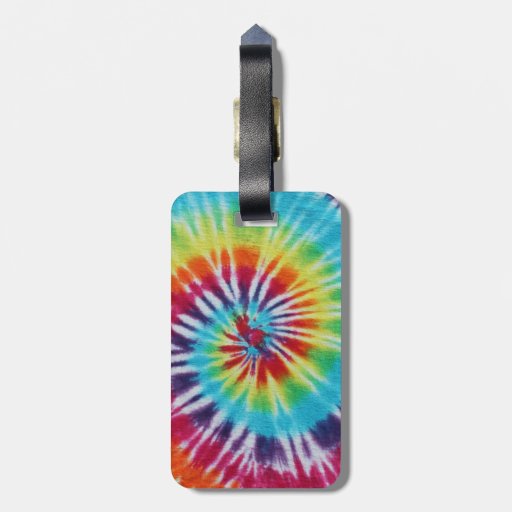 rainbow bag tag