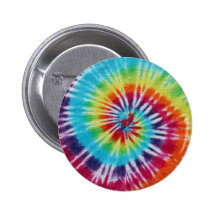 Rainbow Spiral Buttons