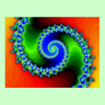 Rainbow Spiral, Simple (Print)