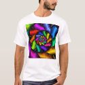 Rainbow Spiral t-shirts by Susan Rainbow Spiral t-shirts