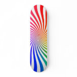 Rainbow Spiral: Vector Art: Skateboard