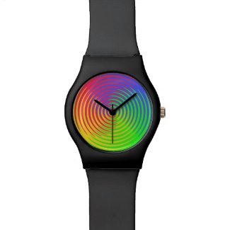 Rainbow Spiral Watch