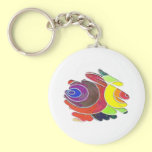 Rainbow  Spirals keychains