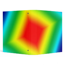 rainbow square binders by shopaholicchick rainbow square binders