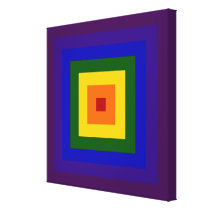 Rainbow Square canvas prints
