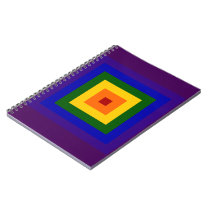 Rainbow Square notebooks