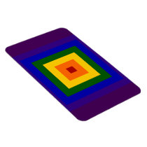 Rainbow Square magnets