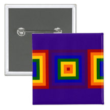 Rainbow Squares Pins