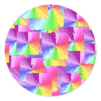 Rainbow Squares stickers