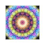 Rainbow stained Glass Canvas Prints