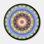 Rainbow stained Glass Magnets
