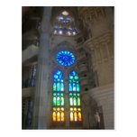 Rainbow Stained Glass Windows Postcards