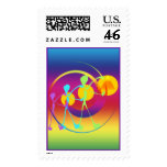 Rainbow stamp