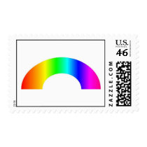 Rainbow stamp