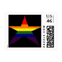 Rainbow Star Award postage