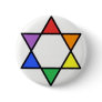 rainbow star of david pin