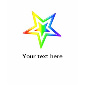 Rainbow Star shirt
