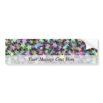 Rainbow Stars Bumper Sticker