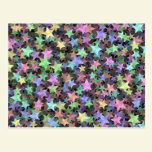 Rainbow Stars postcards