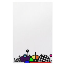rainbow stat stationery