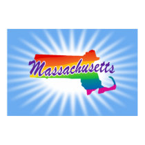 Rainbow State Of Massachusetts posters