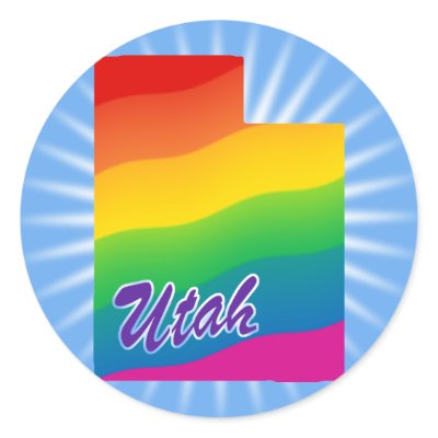 Pics Of Utah. Rainbow State Of Utah Stickers
