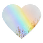 Rainbow Heart Stickers