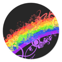 Rainbow sticker stickers